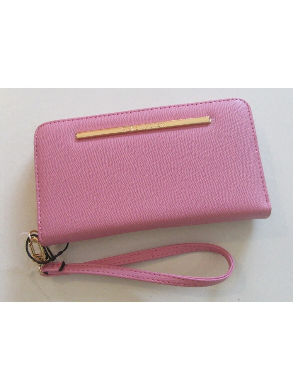 Steve Madden BZippy Zip Around Wallet Pink NWT